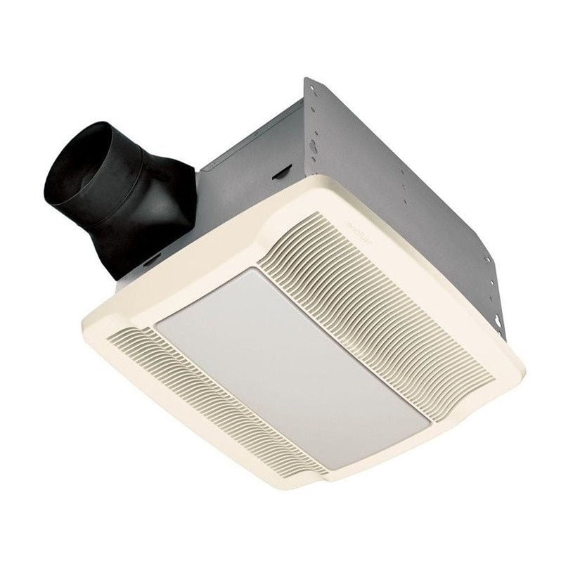 Qtr Series Quiet 110 Cfm Ceiling Exhaust Bath Fan With Light And Nightlight Energy Star Qualified Walmart Com Walmart Com