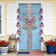 thumbnail image 4 of 6Pcs/4Pcs Large Independence Day Wreath Bows Decoration Ribbon Tree Topper Bows For Front Door Indoor Outdoor Wall Independence Day Party Supply, 4 of 6