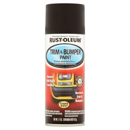 Rust-Oleum Stops Rust Trim & Bumper Paint Spray, 11 oz