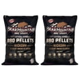 thumbnail image 1 of Bear Mountain BBQ All-Natural Hardwood Hickory Smoker Pellets, 20 Lb (2 Pack), 1 of 10