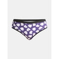 thumbnail image 6 of Way to Celebrate Women's Halloween Hipster Panties, 3-Pack, Sizes S-XXL, 6 of 6