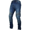 thumbnail image 2 of JuicyTrendz Men’s Motorbike Jeans Denim Motorcycle Pants with Protective Pads for Safety Blue W32 x L30, 2 of 7