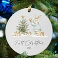 thumbnail image 4 of Christmas Gift Tags My First Christmas Acrylic Decoration Christmas Souvenir 2024 Christmas Decoration Christmas Gift Unique Christmas Gifts, 4 of 6