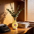 thumbnail image 4 of Fareti Mosaic Vase Lamp, Colorful Handmade Glass Vase with Wood Base for Flowers, USB Charge Decor Light for Bedroom Ambient Living Room Farmhouse, 4 of 4