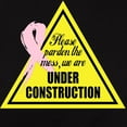 thumbnail image 3 of CafePress - Please Pardon The Mess...Under Construction Women - Women's Traditional Fit Dark T-Shirt, 3 of 4