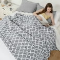 thumbnail image 4 of Electric Heated Blanket Queen Size 84"x90", Fast Heating with 6 Heat Levels, 20 Time Models, Dual Control, Machine Washable, Gray, 4 of 8