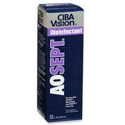 CIBA Vision Aosept Disinfecting Solution, 12 oz