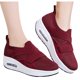 thumbnail image 1 of Zapatillas de deporte con tacones de cuña sin cordones de malla de ocio de moda para damas de mujer Wmkox8yii shalkjhdk1190, 1 of 1