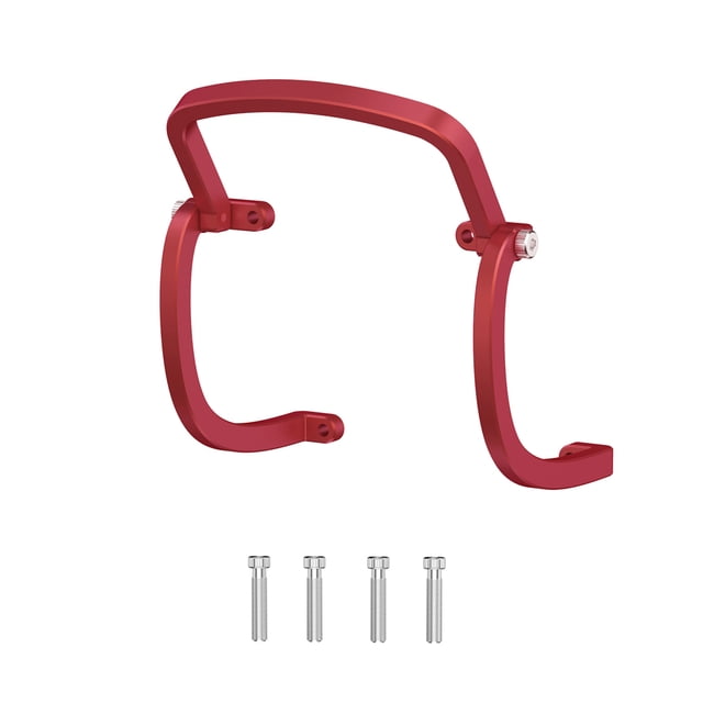 Matsuzay Lente de cámara Sunnylife, Protector anticolisión de aleación de aluminio, grabadora de vídeo, barra protectora, cardán, parachoques, piezas Accesorios para aéreos Rojo