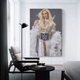 thumbnail image 3 of Charlotte Flair Canvas Poster Canvas Wall Art Prints Poster Gifts Photo Picture Painting Posters Room Decor Home Decorative 12x18inch(30x45cm), 3 of 6