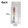 thumbnail image 2 of Lot de 4 800 Pcs Onglets Adhésifs pour Index, Notes Adhésives Transparentes Réinscriptibles pour Marquage de Pages, 2 of 5