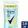 Degree Advanced Antiperspirant Deodorant 72-Hour Sweat and Odor Protection Fresh Energy Antiperspirant For Women with MotionSense Technology 2.6 oz