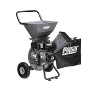 Pulsar 3 in. 7 HP Gas Powered Chipper Shredder with Bagging System