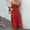*Red, variant on U Women's Polka Dot Bandage High Waist A Line Maxi Dress ,Strapless Slim Fit Long Dress White,Womens Plus M