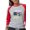 Heather/Red, variant on CafePress - I Stand With Ukraine Flag Amer Long Sleeve T Shirt - Womens Baseball Tee