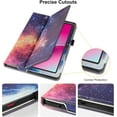 thumbnail image 4 of zukof Folio Stand Case for T-Mobile REVVL Tab 2 10.1 Inch Tablet 2025 - Lightweight Folding Slim PU Leather Protective Cover (Galaxy), 4 of 5