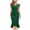 #133-Green Dress, variant on Rvkxad Womens Summer Dresses Casual Cocktail Party Sundresses Sexy Ruched Bodycon Midi Dresses Off The Shoulder Casual Summer Dress Ruffle Hem Dresses Women's Gifts Yellow L