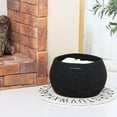 thumbnail image 6 of Small Rope Storage Basket, Black Round Baskets for Socks, Dog Toys, Towels, Cute Baby Basket for Living Room, Bedroom, Nursery, Towel Baskets for Bathroom, 10 x 8.3 inches, 6 of 13