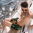 thumbnail image 2 of luoweisi Men's Beach Shorts Quick Dry Swim Trunks with Mesh Lining Christmas Gingerbread Man 2XL, 2 of 5