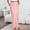 Pink, variant on BUIGTTKLOP Women's Satin Midi Skirt Elastic High Waisted A Line Spring Summer Flowy Silk Long Skirts for Women