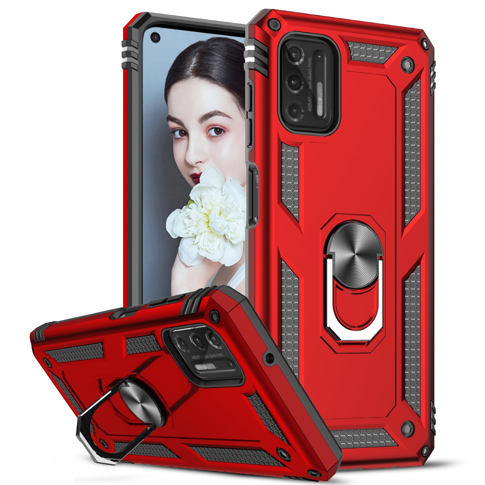 LeYi Moto G Stylus 2021 Case, [ Military Grade ] 15ft. Drop Tested