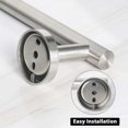 thumbnail image 3 of Bath Towel Rail Bath Accessories Thickened Less Steel Towel Rack Bath Towel Rack-40, 3 of 5