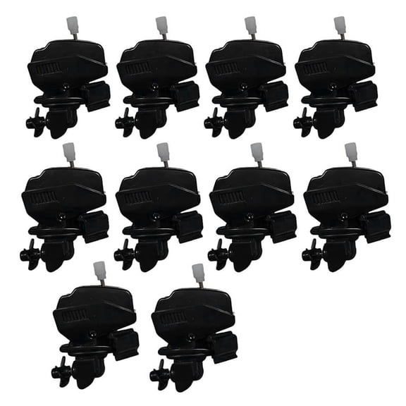 10PCS Boat Motor Coffee Stirrer, Stainless Steel Clip Drink Mixer, Novelty Miniature Engine