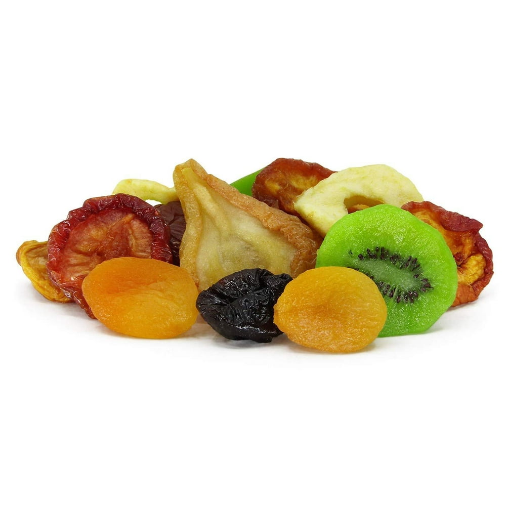 Dried Mixed Fruit with Prunes by It's Delish, 2 bs (32 Oz) Bulk Snack
