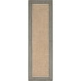 thumbnail image 2 of Livabliss Alfresco Bordered Runner Area Rug, Black/Camel ,2'5" x 11'10", 2 of 3