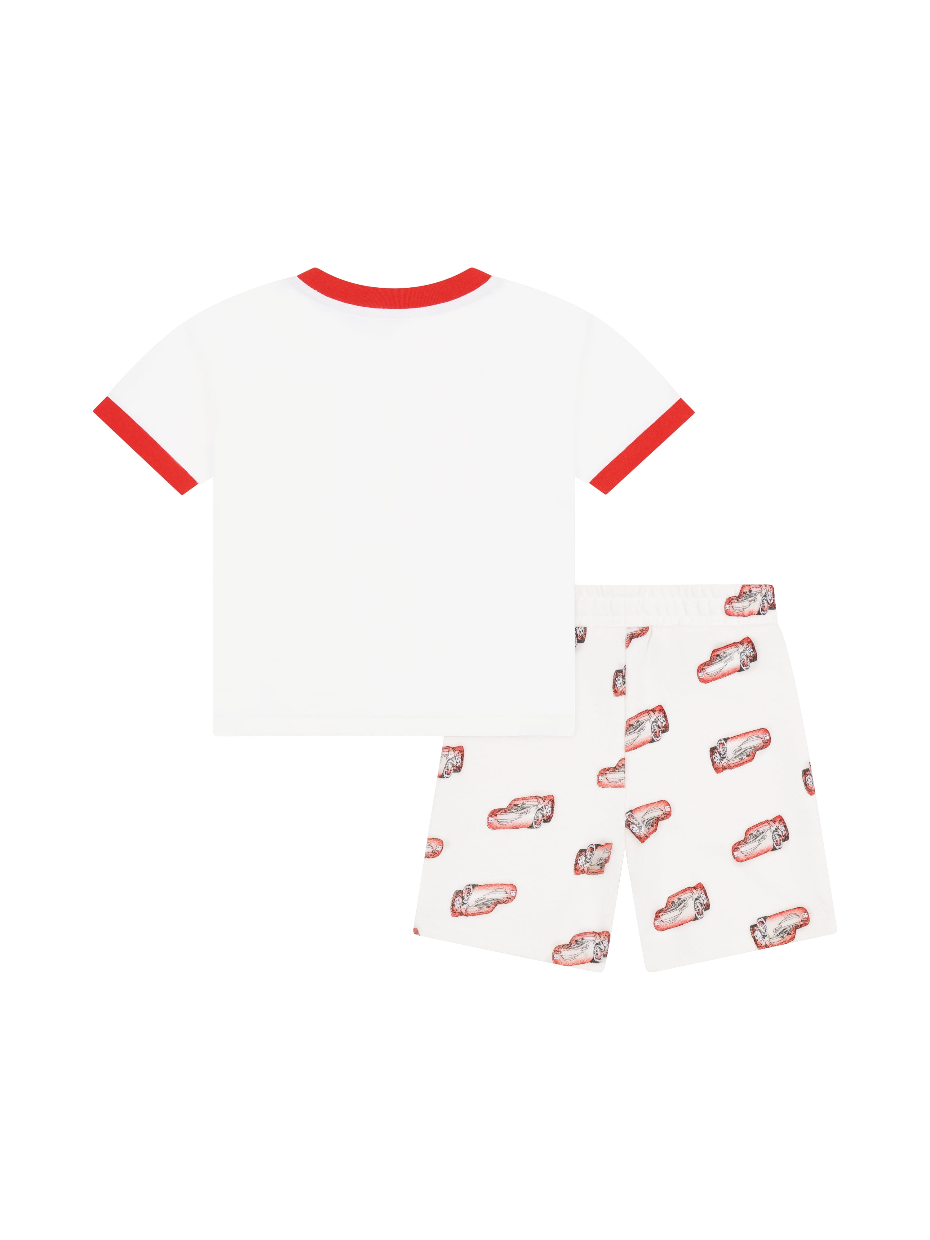 Disney Pixar Cars Toddler Boys Short Sleeve T-Shirt and Shorts Set, 2-Piece, Sizes 12M-5T