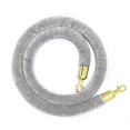 thumbnail image 3 of 1Pcs Rope Velvet 1.5M Crowd Control for Exhibition belts stantions set Celebration Gray, 3 of 9