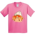 thumbnail image 3 of Inktastic Cute Hermit Crab on Beach Youth T-Shirt, 3 of 5