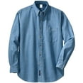 thumbnail image 1 of Gravity Threads Chemise en Denim à Manches Longues pour Hommes, 1 of 2