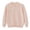Pink, variant on Girls Soft Cotton Knit Cardigan Coat Round Neck Button Down Long Sleeve Cardigan Sweater Solid Color Hollow Out Casual Sweater Coat