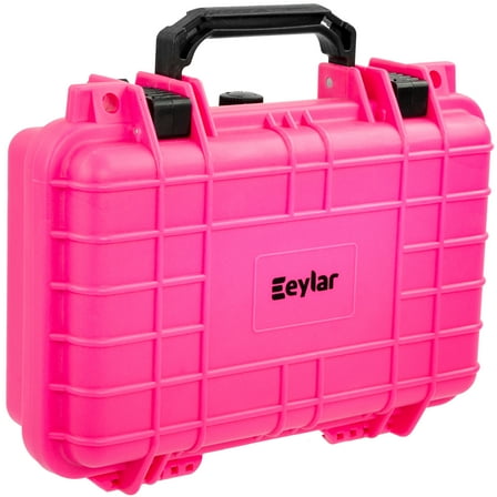 Eylar Hard Gun Case Water & Shock Proof with Foam, 11.6 x 8.3 x 3.8 inc