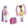 Twisty Girlz, Best Friends Forever 2-Pack, Transforming Dolls to Collectible Bracelets with Mystery Twisty Petz