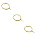 thumbnail image 2 of relayinert Comfortable Cross Pendant Bracelets For Trendy Look Wide Application Lightweight yellow 3Set, 2 of 6