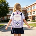 thumbnail image 2 of CUZIBR Cute Cartoon Toddler Backpack Lightweight Kids Rucksack With Padded Adjustable Straps Multi Zipper Pockets Spacious Book Bag For Boys Back To School, 2 of 5