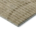 thumbnail image 4 of Addison Rugs Mayfield Washable Transitional Striped Brown Rectangle Rug, 10' x 14', 4 of 6