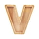 thumbnail image 2 of Hucha de madera personalizada con nombre y veintiséis letras en inglés., 2 of 5