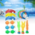thumbnail image 3 of Juego de Juguetes de buceo en piscina Zulema Palos de buceo piscina 15 piezas, 3 of 8