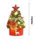 thumbnail image 3 of Mini Árbol de Navidad Nevado Blanco, Adornos Navideños Pequeños, Decoración Encriptada para Escritorio, 3 of 6