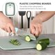 thumbnail image 2 of 1 juego de 3 tablas de cortar de polipropileno para cocina, para frutas y verduras (colores surtidos), 2 of 5