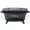 Black#3, variant on Outdoor Grill, Oval Cast Iron Grill Outdoor, Portable Charcoal Grill and Tabletop Cast Iron Skillet - 100% Cast Iron, Durable, Small Charcoal Grill, Camping Stove, Hibachi Grill, Black BBQ Grill