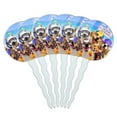 thumbnail image 1 of No Dogs on Beach Selfie Golden Retriever Westie Pug Cupcake Picks Toppers Decoration Set of 6, 1 of 7