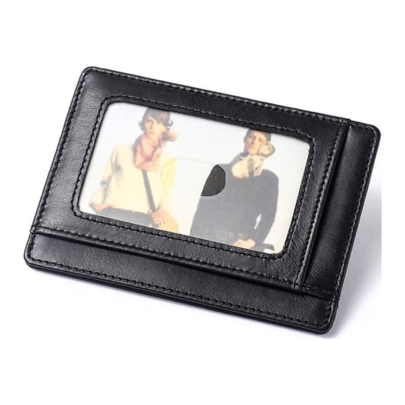 HONITANO Men's Black Anti-Theft Wallet with Credit Card and ID Holder, Stylish Design for Secure Everyday Use