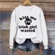 thumbnail image 1 of Herrnalise - Sudadera con estampado de trébol del Día de San Patricio para mujer, sudadera con trébol irlandés, suéter holgado de manga larga, prepárate para la grandeza por menos, 1 of 4