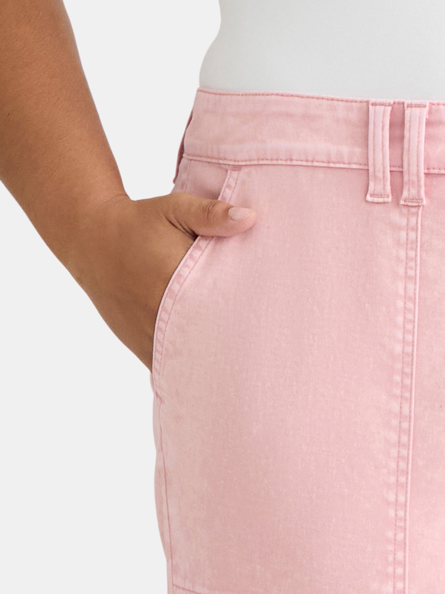 Terra & Sky Women's Plus Size Utility Pant, Sizes 14W-22W