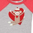 thumbnail image 4 of Inktastic Hug Sock Monkey Boys or Girls Baby Bodysuit, 4 of 5