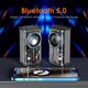 thumbnail image 3 of Altavoz Bluetooth BSZHI K07 portátil con luces y TWS negro, 3 of 9